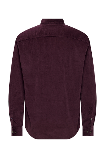 Michael Regular Fit Stretch Cord Hemd LS Port Royale