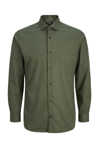 Parker Wrinkle Resistant Hemd LS Rosin