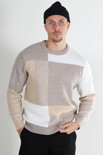 Tyler Life Crew Knit Silver Lining