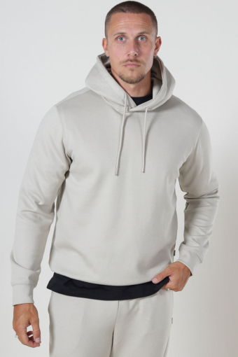 Luca Regular Fit Hoodie  Silver Lining