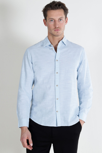 Summer Hemd LS Chambray Blue