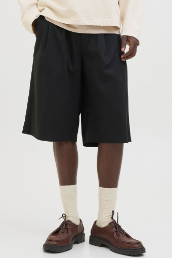 Bill Flint Wide Fit Dress Shorts  Black
