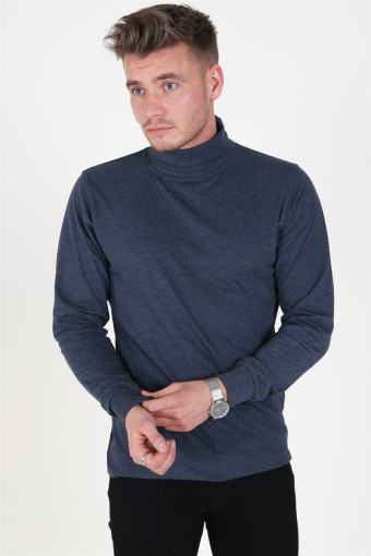 Turtleneck Heather Blue