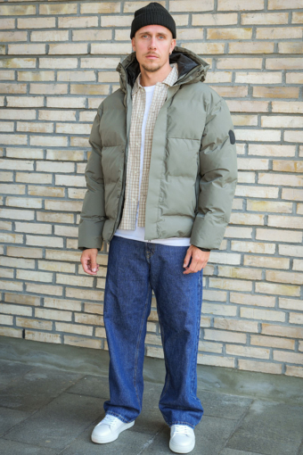 Alpha Puffer Jacket Dusty Olive