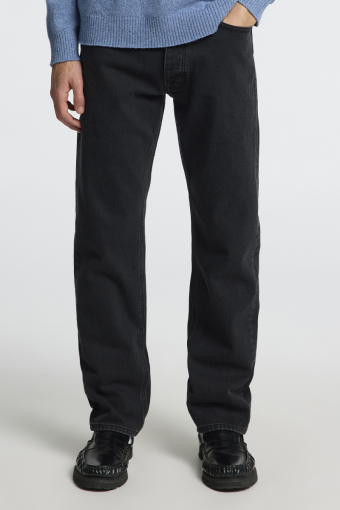 Ben Kori Straight Fit Jeans Black Denim