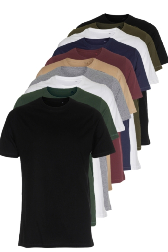 10 x Organic Basic T-shirts