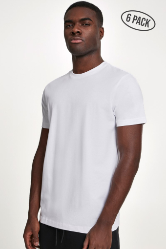 Basic Tee 6-Pack White