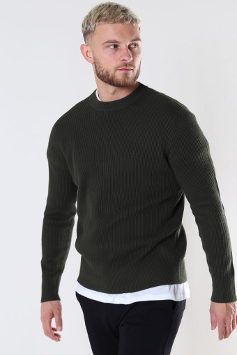 PERFECT KNIT CREW NECK Forest Night