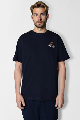 Fred organic T-Hemd SS Navy