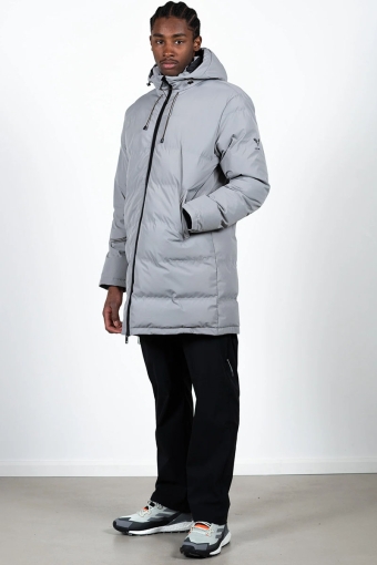 Birk Long Jacket Mid Grey