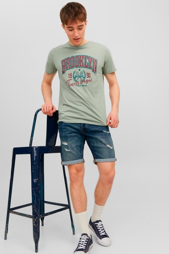 Rick Regular Fit Shorts Blue Denim
