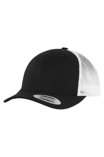 Retro Trucker Black / White