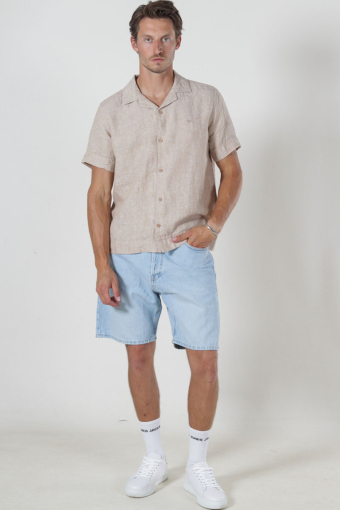 Ayers SS loose Hemd Feather Gray