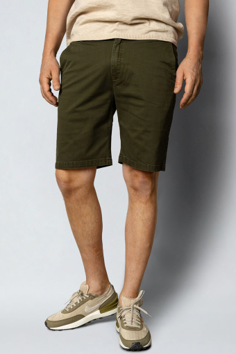 Milano twill shorts Army