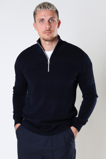 Hannes Half zip Navy