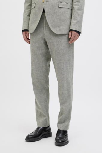 Riviera Linen Trouser Four Leaf Clover