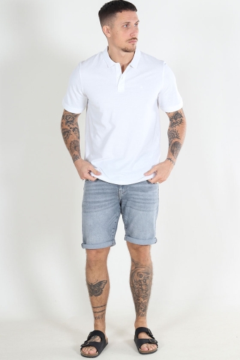 Basic Polo SS White