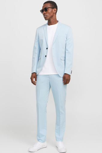 Premium Franco Slim Fit Anzug Chambray Blue