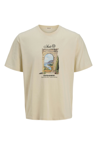 Hydra Front Tee Double Cream