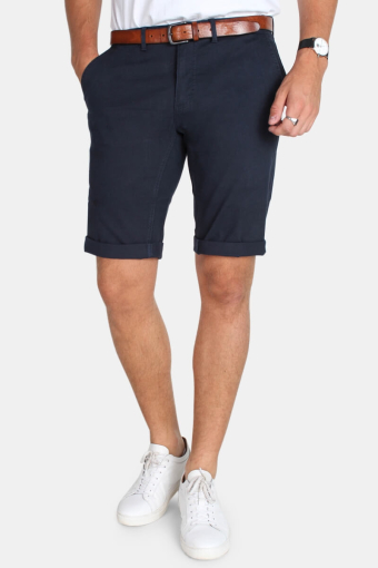 Jonas Stretch Shorts Stone Navy