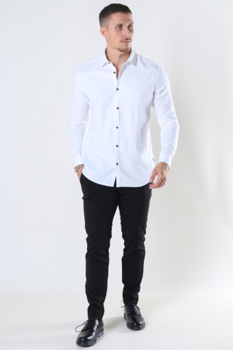 Earman Hemd Optical White