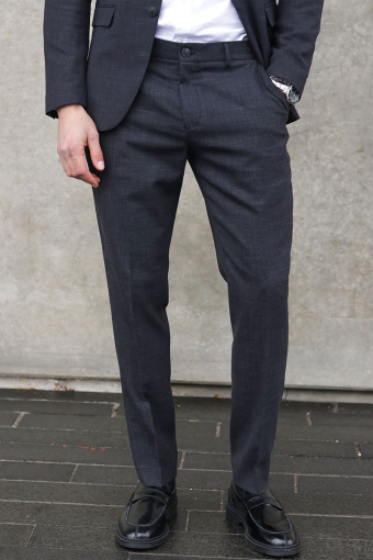 SLHSLIM-OASIS LINEN TRS NOOS Black