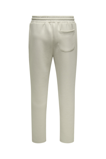 Luca Regular Fit Sweat Pants Silver Lining
