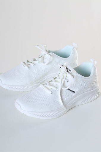 Croxley Knit Sneaker Bright White