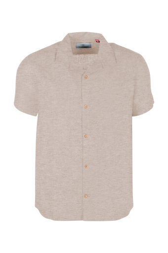 Ayers SS loose Hemd Feather Gray