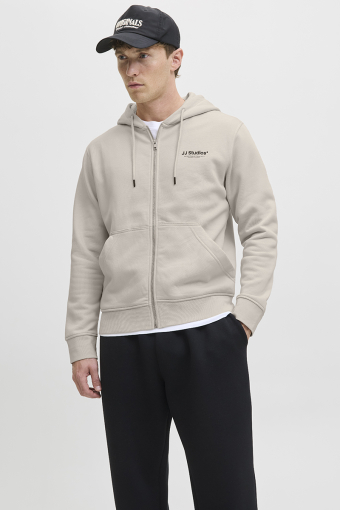 Soho Sweat Zip Hoodie Moonbeam