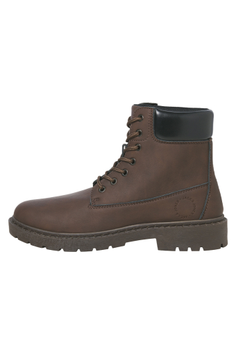 Ainsworth PU Boots Brown Stone
