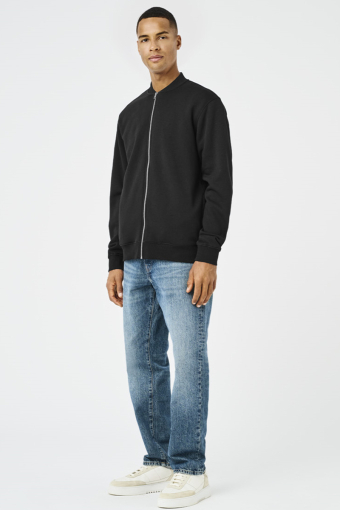 Ceres Sweat Bomber Jacket Black