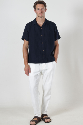 Ayers SS loose Hemd Sky Captain