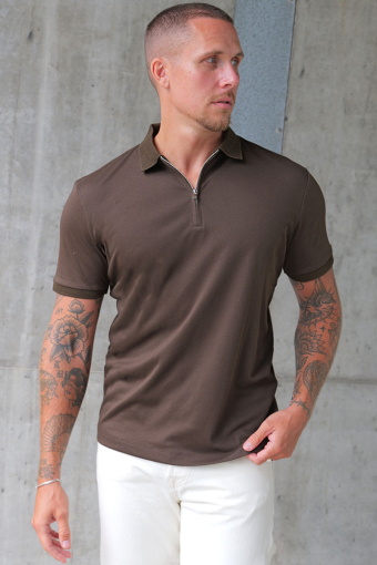 Fave Zip Polo Demitasse