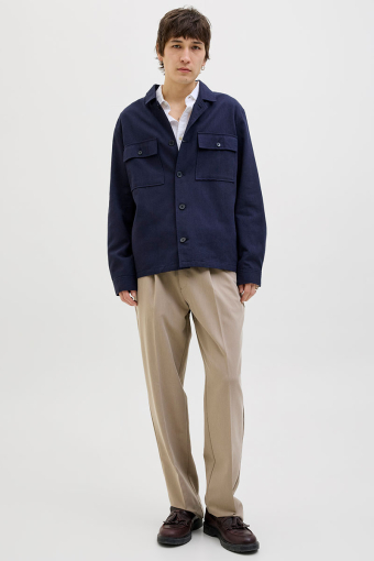 Karl Cameron Pleated Chino Plaza Taupe
