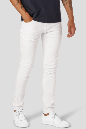 David Slim Stretch Jeans White Denim