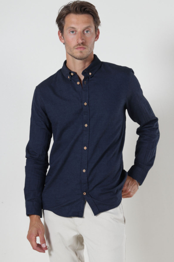 Johan Diego Cotton Hemd Sky Captain