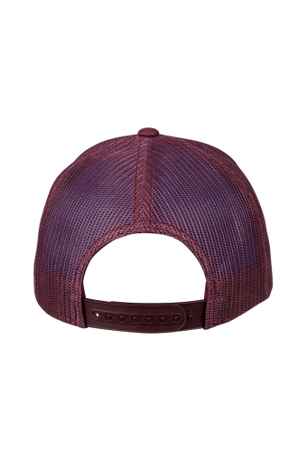 Retro Trucker Maroon / White / Maroon