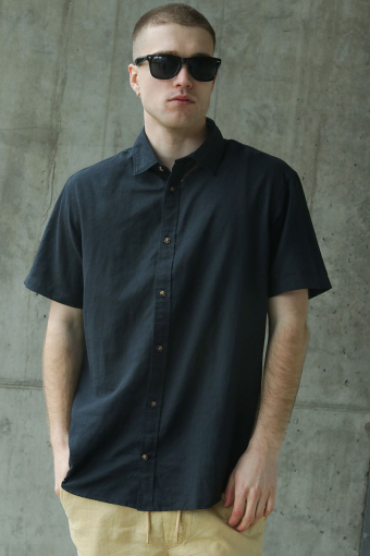 Summer Hemd SS Black