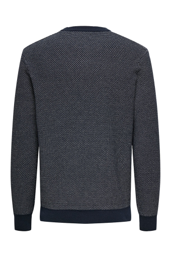 Morgan Regular Structure Crew Neck Navy Blazer