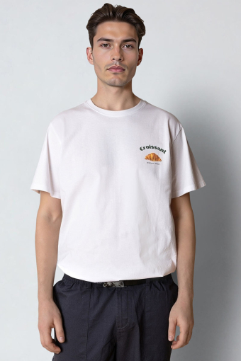 Croissant t-Hemd White