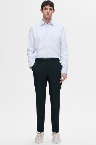 Performance Stretch LS Hemd Cashmere Blue Stripe