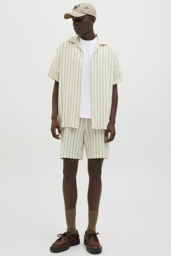 Coba Stripe Resort Hemd SS Cedar