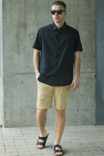 Summer Hemd SS Black