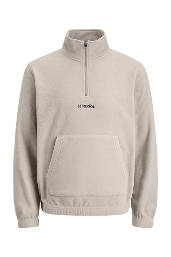 Soho Fleece Half Zip Moonbeam