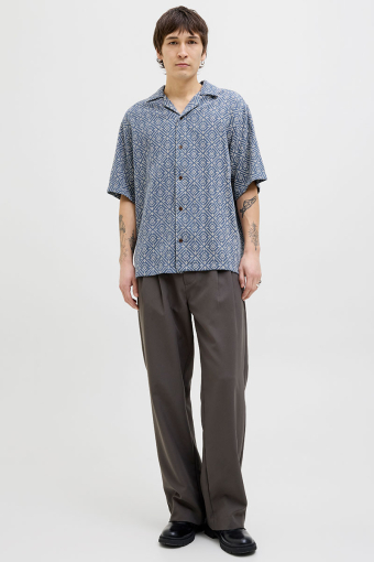 Vincent Print Resort SS Hemd Bering Sea
