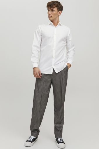 Parker Wrinkle Resistant Hemd LS White