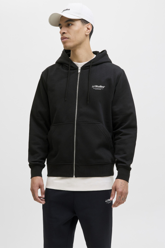 Soho Sweat Zip Hoodie Black