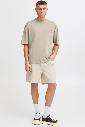 Ryan Denim Shorts Oatmeal