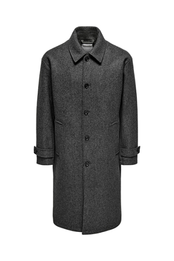 Worf Mac Coat Black